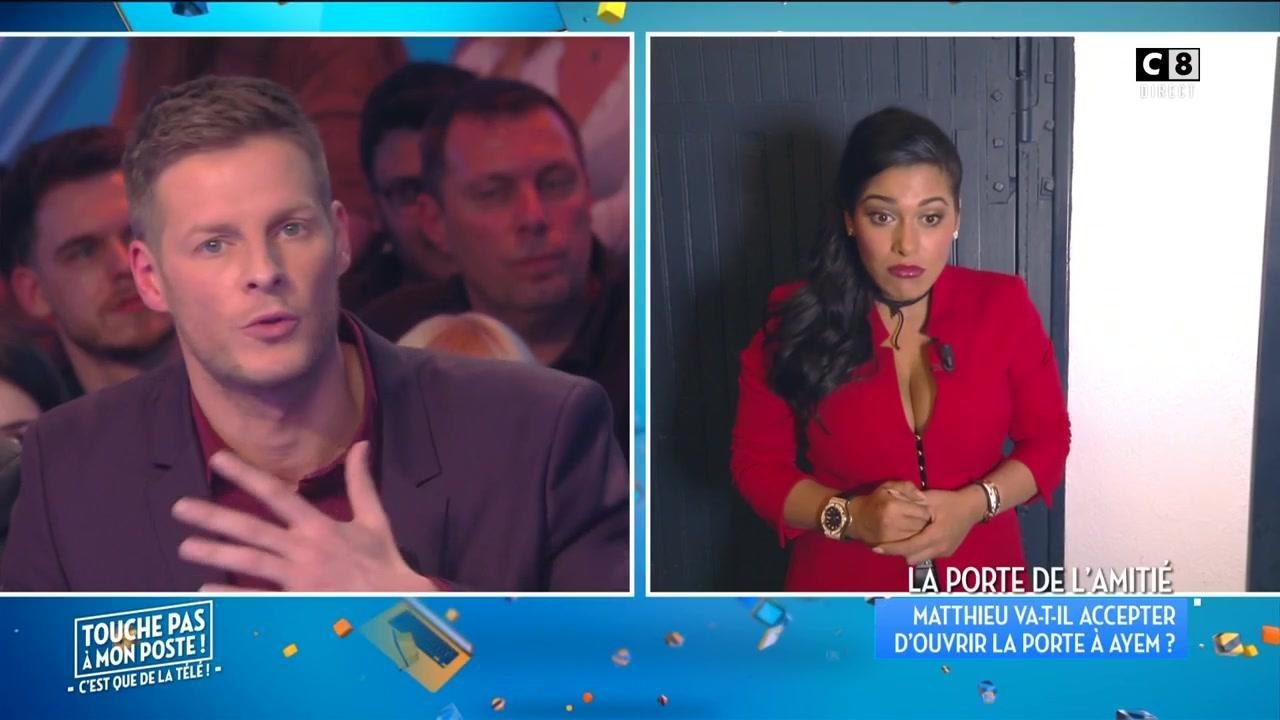 Retrouvailles tendues entre Matthieu Delormeau et Ayem dans TPMP