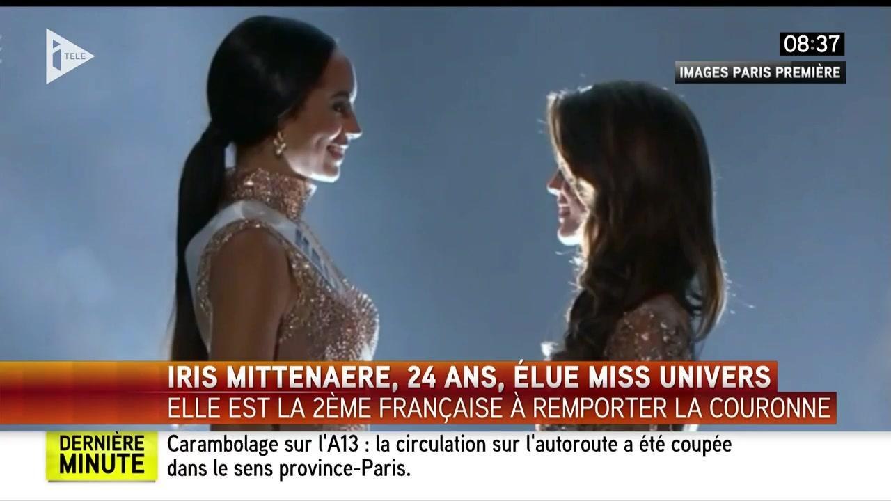 Iris Mittenaere (Miss France) élue Miss Univers !