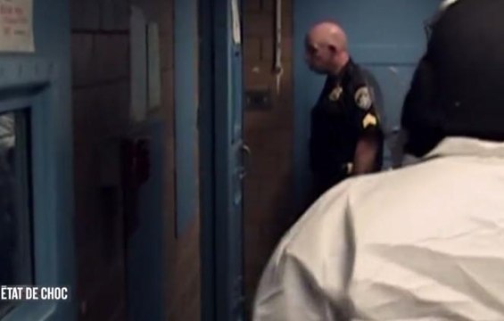 Exclu. Etat de choc (W9) : tension au sein d'une prison américaine après le déjeuner...