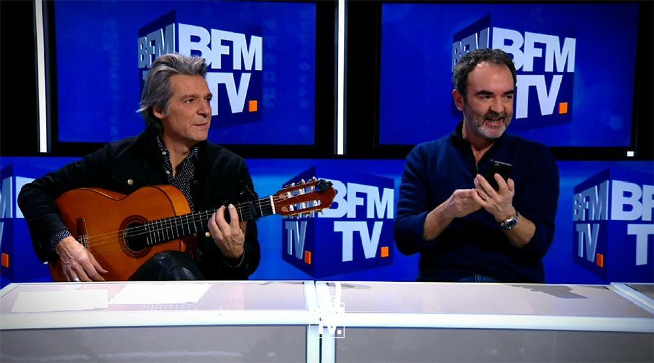 Bruno Solo et Yvan Le Bolloc'h s'invitent sur BFMTV pour quelques sketches