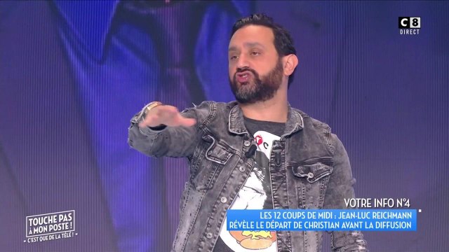 Cyril Hanouna défend Jean-Luc Reichmann et égratigne la direction de TF1
