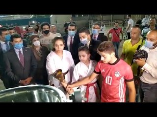 انطلاق شعلة أولمبياد الطفل بالمركز الأوليمبي بحضور وزير الشباب والرياضة