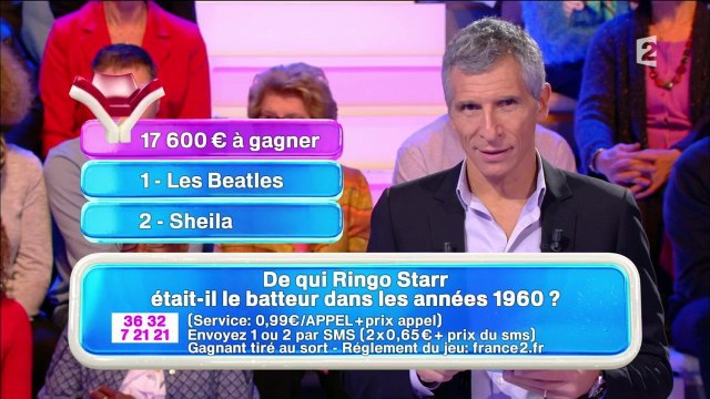 Nagui tacle (encore) Ringo dans Tout le monde veut prendre sa place