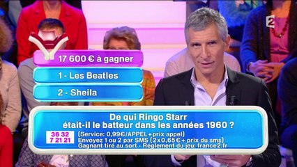 Nagui tacle (encore) Ringo dans Tout le monde veut prendre sa place