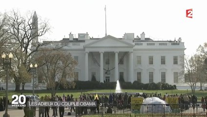 Le couple Obama fait ses adieux à la Maison Blanche