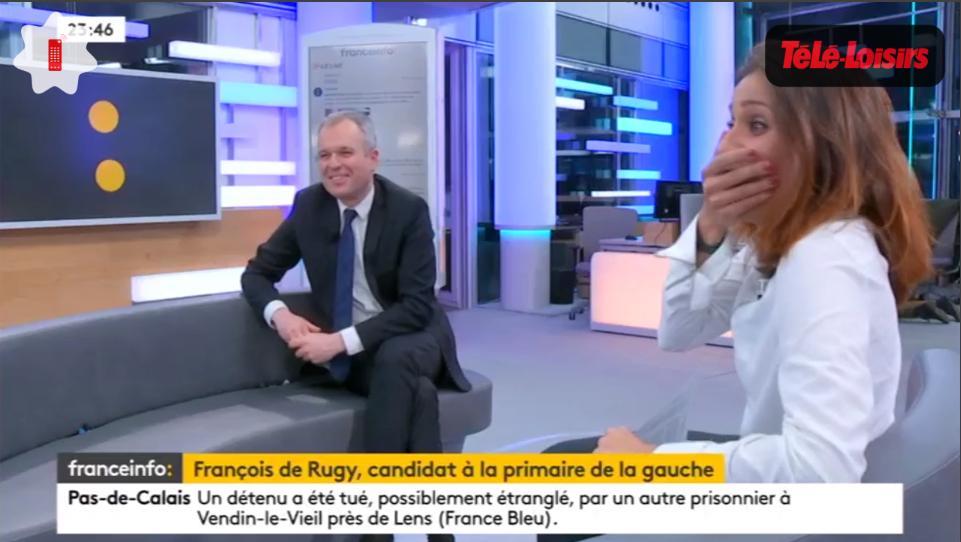 Une journaliste de Franceinfo fait un lapsus embarrassant sur François  Hollande (VIDEO)