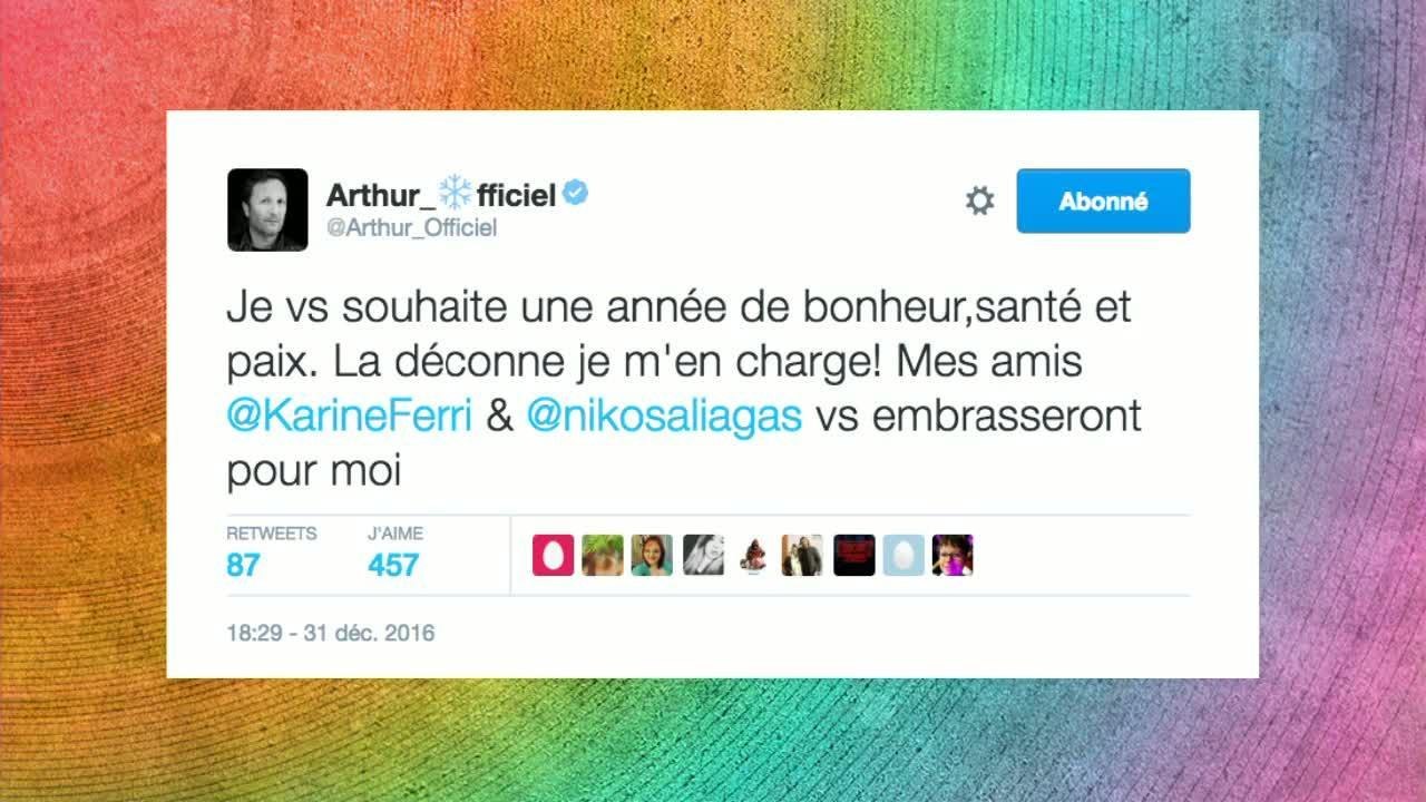Bonne année 2017 : les vœux drôles ou émouvants des people sur Twitter (REVUE DE TWEETS)