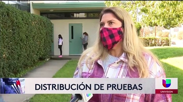 Distribuyen kits de preba rápida de Covid-19 a distritos escolares de San Diego