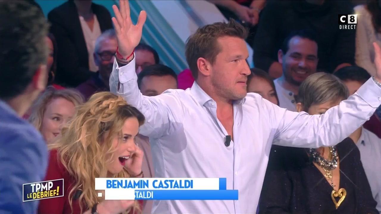 Les auréoles de Benjamin Castaldi provoquent un fou rire dans Touche pas à mon poste