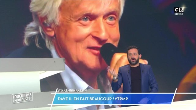 Cyril Hanouna s'en prend au chanteur Dave : il n'a aucune carrière