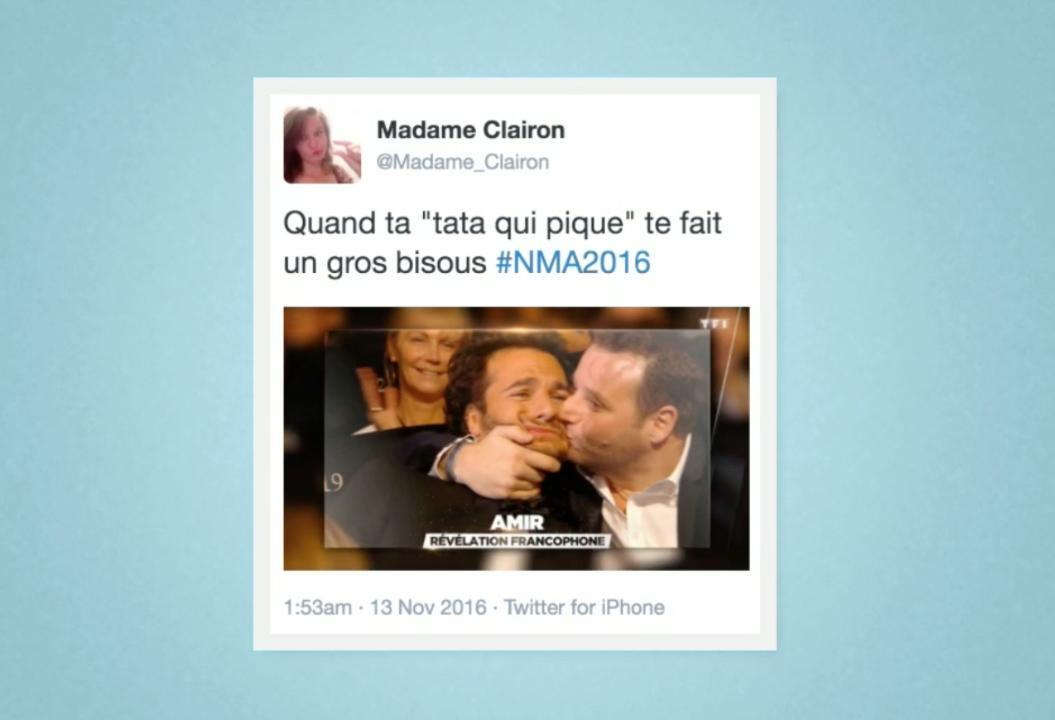 Les Twittos se lâchent sur les NRJ Music Awards et c'est très drôle (revue de tweets)