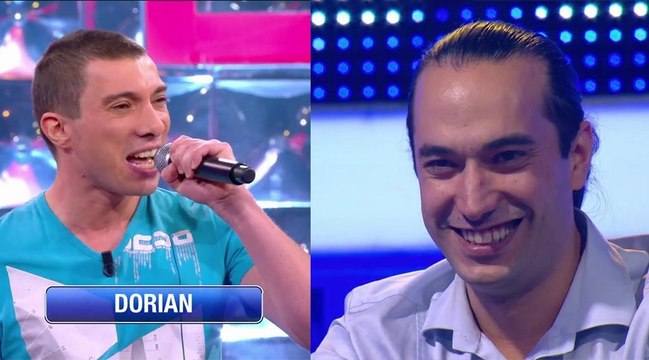 N'oubliez pas les paroles : Dorian, ami d'Hervé - le recordman du jeu -, débarque dans le karaoké de Nagui