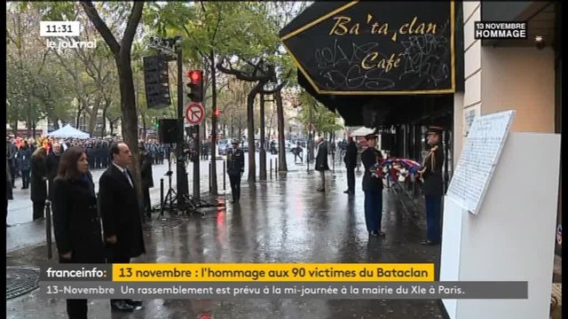 Un an après les attentats du 13 novembre, la mémoire des victimes saluée avec sobriété