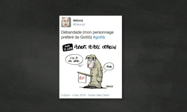 Pervers Pépère orphelin avec la mort de Gotlib : regardez quelques-uns des nombreux hommages sur Twitter