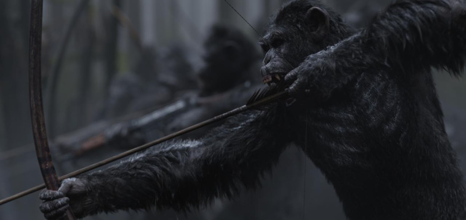 La Planète des Singes - Suprématie : hommes vs. singes, la guerre est déclarée dans la première bande-annonce (VOST)