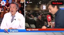 Hugo Clément de Quotidien se fait taper par un militant de François Fillon