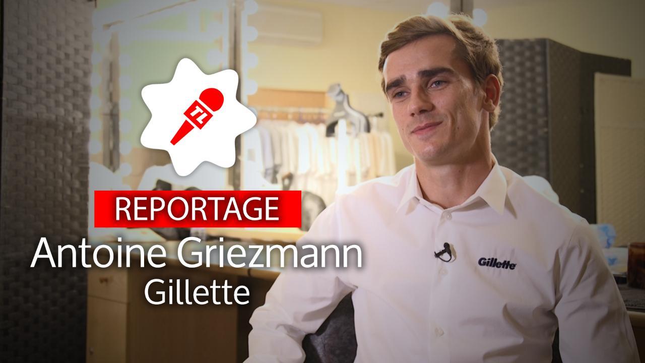 Exclu. On était dans les coulisses de la nouvelle publicité Gillette  avec... Antoine Griezmann (VIDEO)