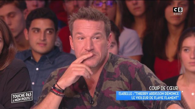 Benjamin Castaldi soutient l'initiative de Thierry Ardisson d'insulter le violeur de Flavie Flament