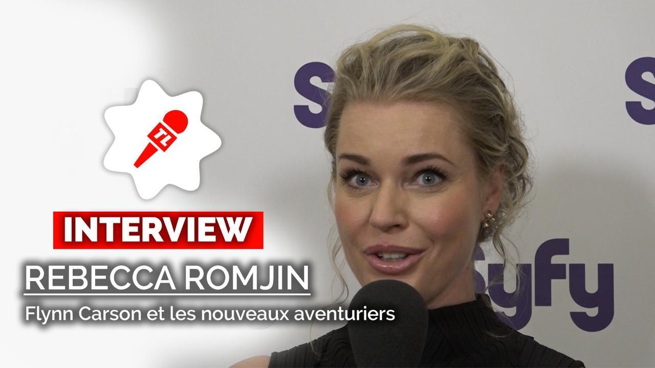 Rebecca Romijn parle de son personnage "badass" de Flynn Carson et les nouveaux aventuriers