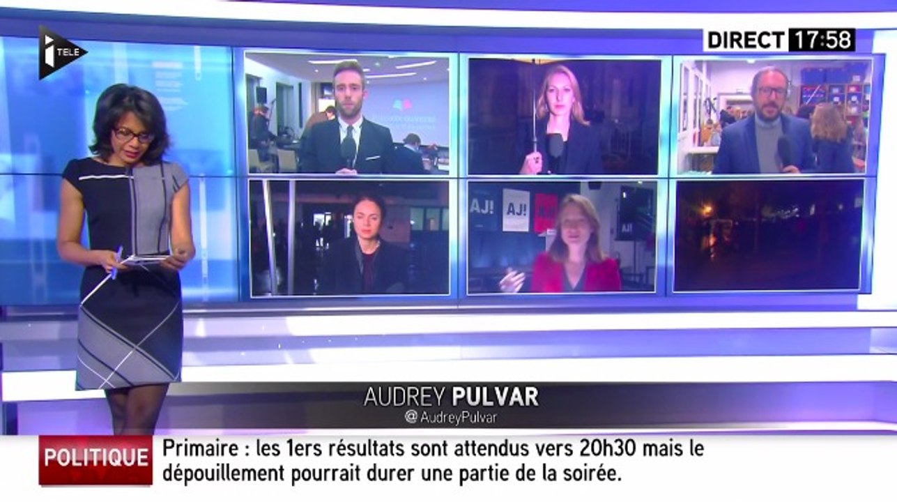 Audrey Pulvar ré-ouvre l'antenne d'iTELE, après un mois de grève