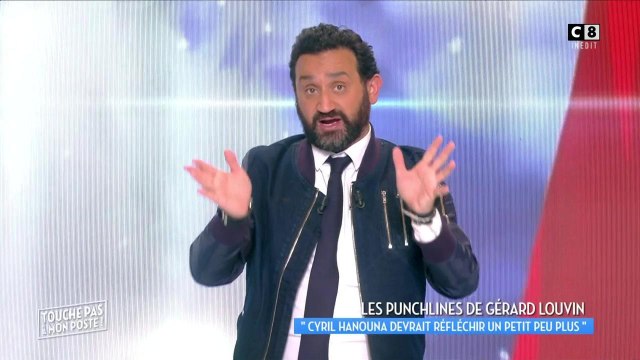 Cyril Hanouna réagit aux critiques de Gérard Louvin le concernant