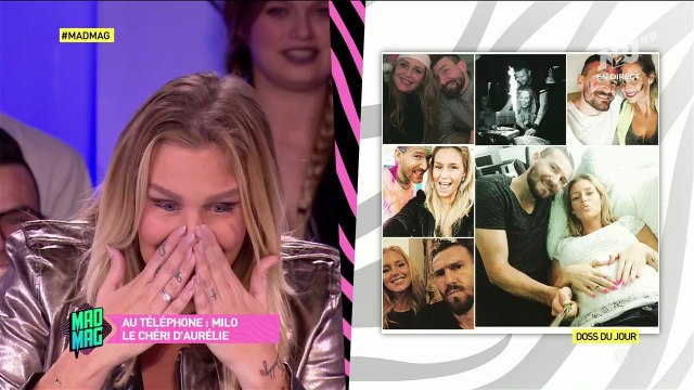 Aurélie Van Daelen demande son compagnon en mariage en direct du Mad Mag !