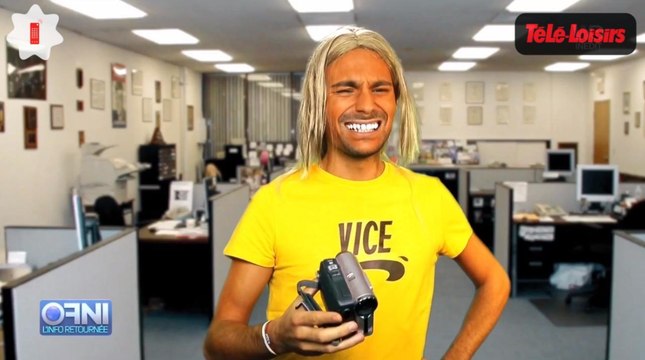 La parodie osée de Jean-Marc Morandini par Bertrand Chameroy... Le Zapping