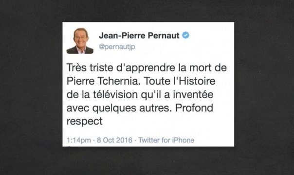 Le PAF en deuil après la mort de Pierre Tchernia, voici les hommages de Pierre Lescure, Laurent Ruquier, Nikos…