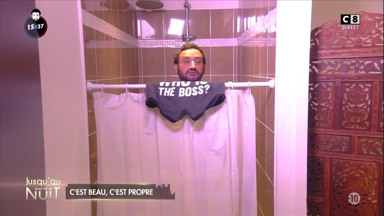 Les 35 heures de Baba : Cyril Hanouna prend sa douche en direct