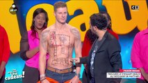 Les 35 heures de Baba : torse nu, Matthieu Delormeau s'affiche avec un tatouage à la Prison Break (VIDEO)