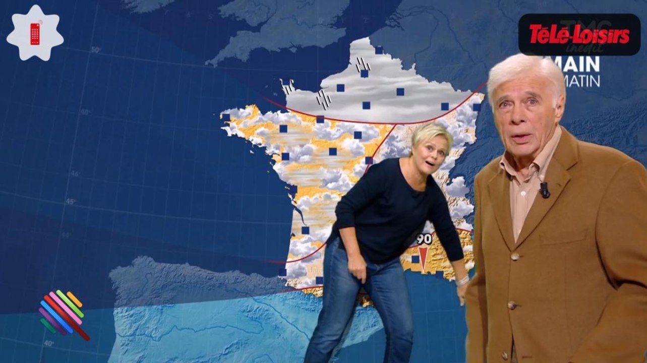 La météo de Guy Bedos et de Muriel Robin dans Quotidien