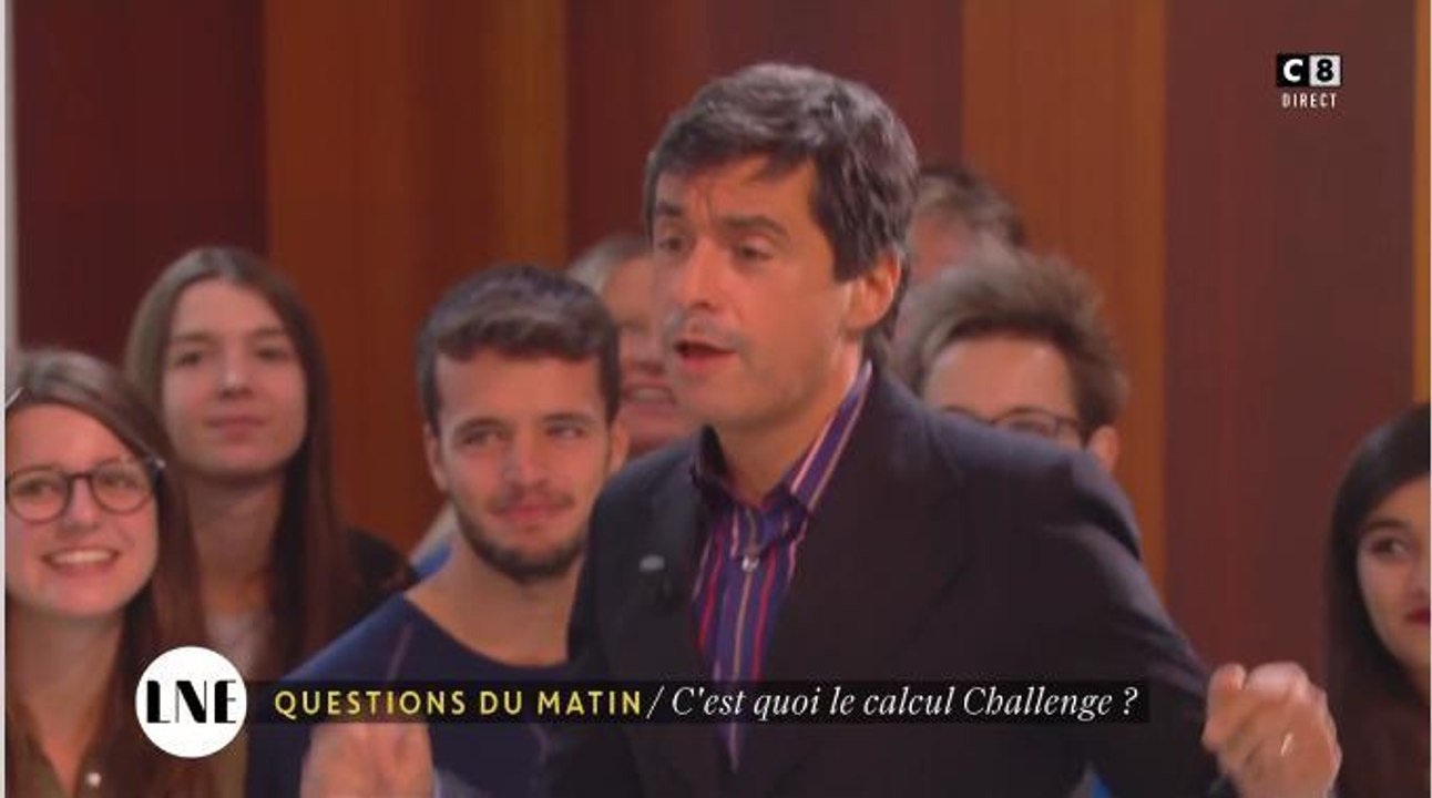 Ariel Wizman s'essaie au Calcul Challenge dans la Nouvelle Edition