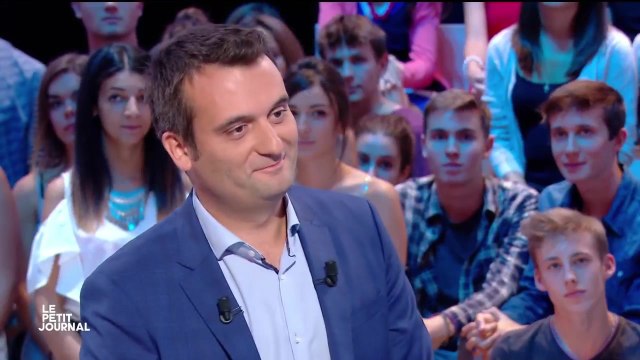 Florian Philippot félicite Le Petit Journal