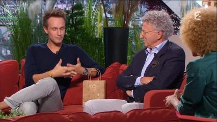 Cyril Féraud ému en parlant de son grand-père décédé