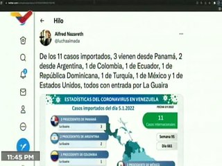 COVID-19 | Venezuela 300 casos comunitarios, 11 importados y 435.507 pacientes recuperados