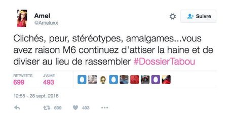Dossier tabou (M6) : la revue de tweets de la soirée.mp4