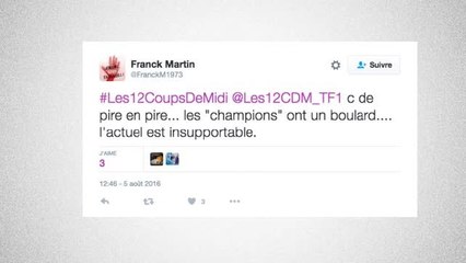 Les 12 coups de midi : le maître agace (vraiment) beaucoup Twitter