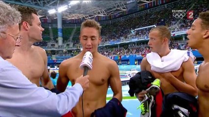 Yannick Agnel mis en cause par ses coéquipiers du relais