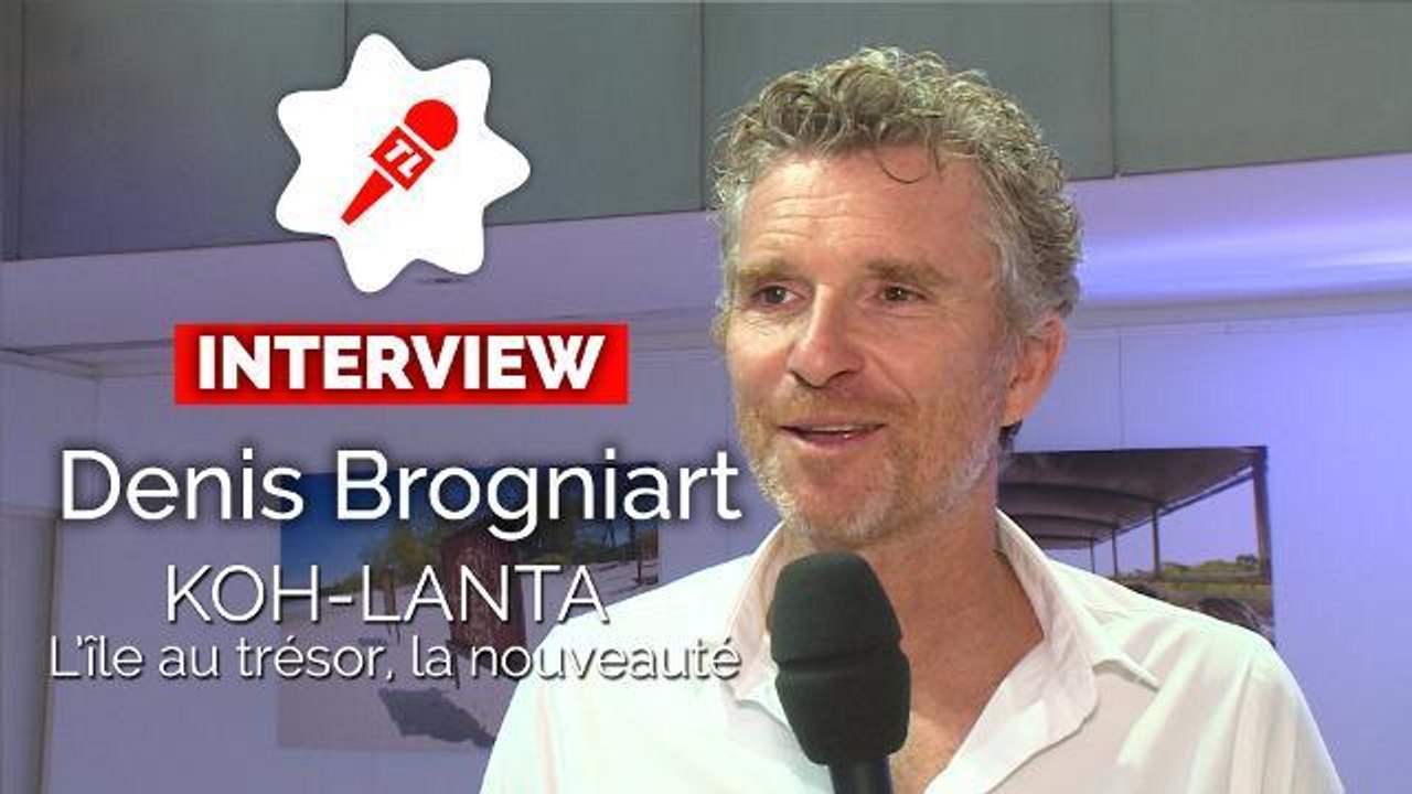 Denis Brogniart présente la nouveauté de Koh-lanta : L'île au trésor