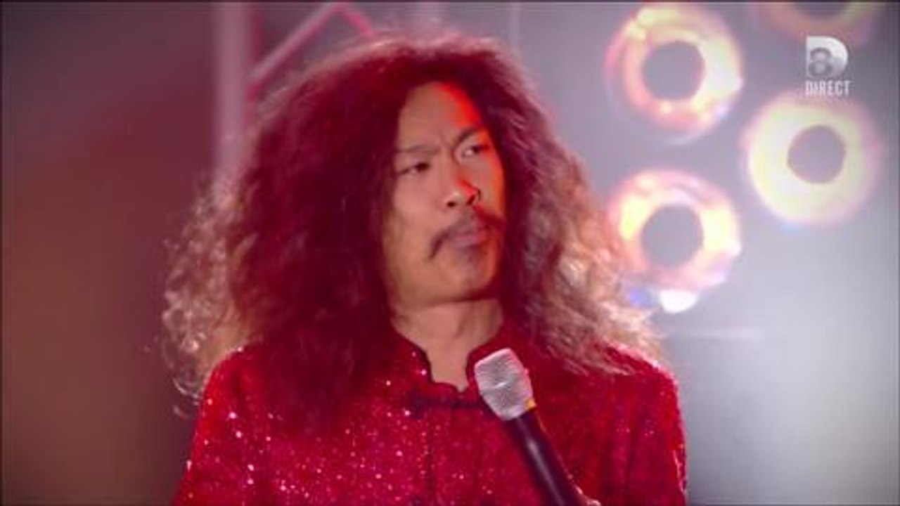 Le Chinois marrant hué dans D8 déraille ! En direct de Poupet