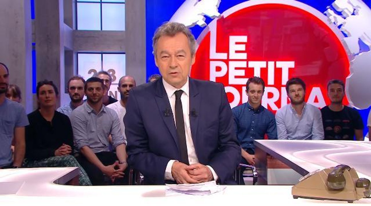 Clin d'oeil : Michel Denisot lance la dernière émission du Petit Journal