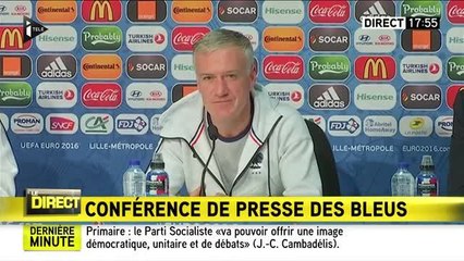 Euro 2016 : Didier Deschamps répond à "la question qui fâche" sur le geste de Paul Pogba
