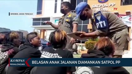 Belasan Anak Jalanan Diamankan Satpol PP