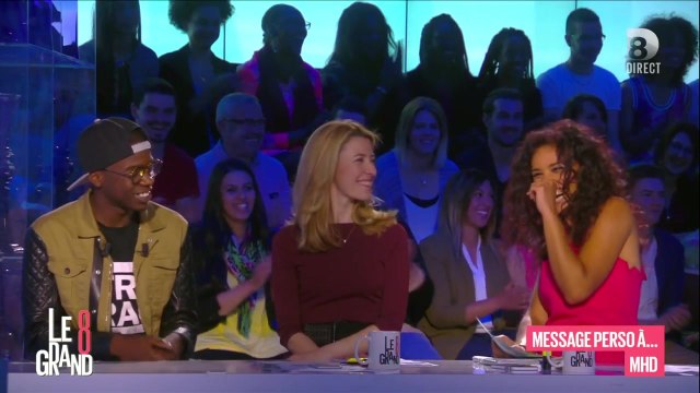 Le Grand 8 (D8) - Aïda Touihri fait un lapsus gênant face à MHD