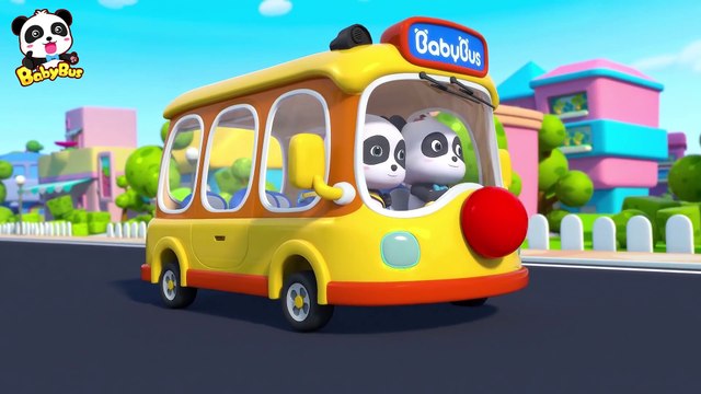 Chuyến đi kỳ thú bằng xe buýt | The wheels on BabyBus | Nhạc thiếu nhi vui nhộn | BabyBus