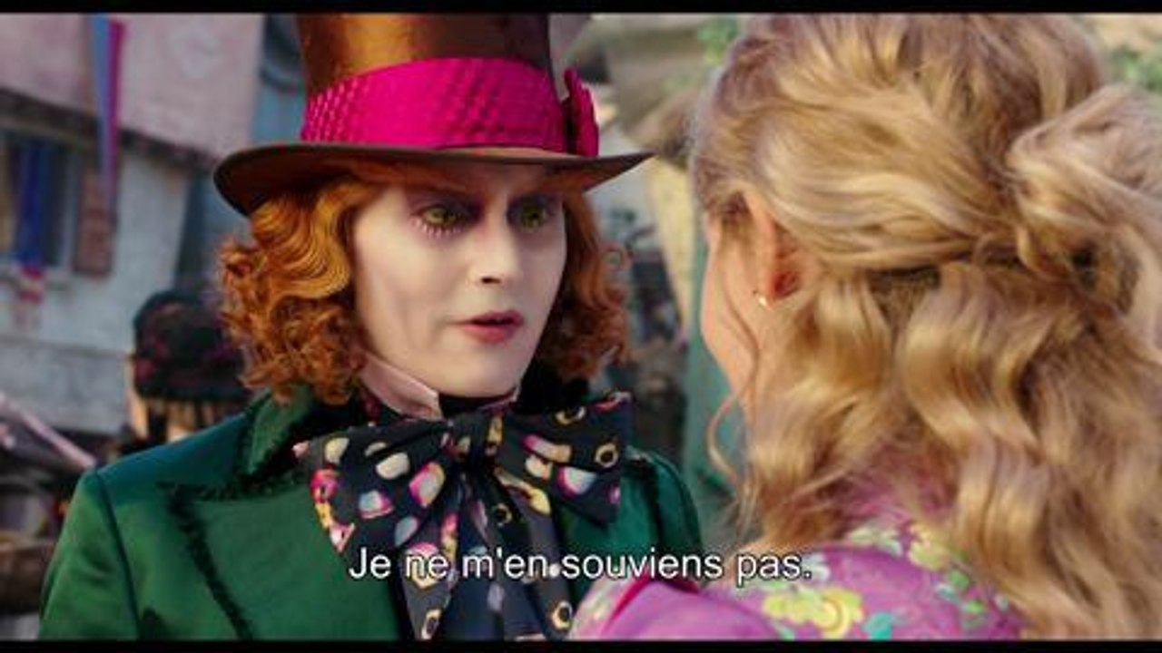 Exclu Alice De l'autre côté du miroir : l'heure est aux retrouvailles pour Alice et le Chapelier fou...