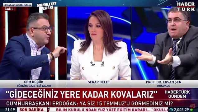 Cem Küçük ve Ersan Şen birbirine girdi