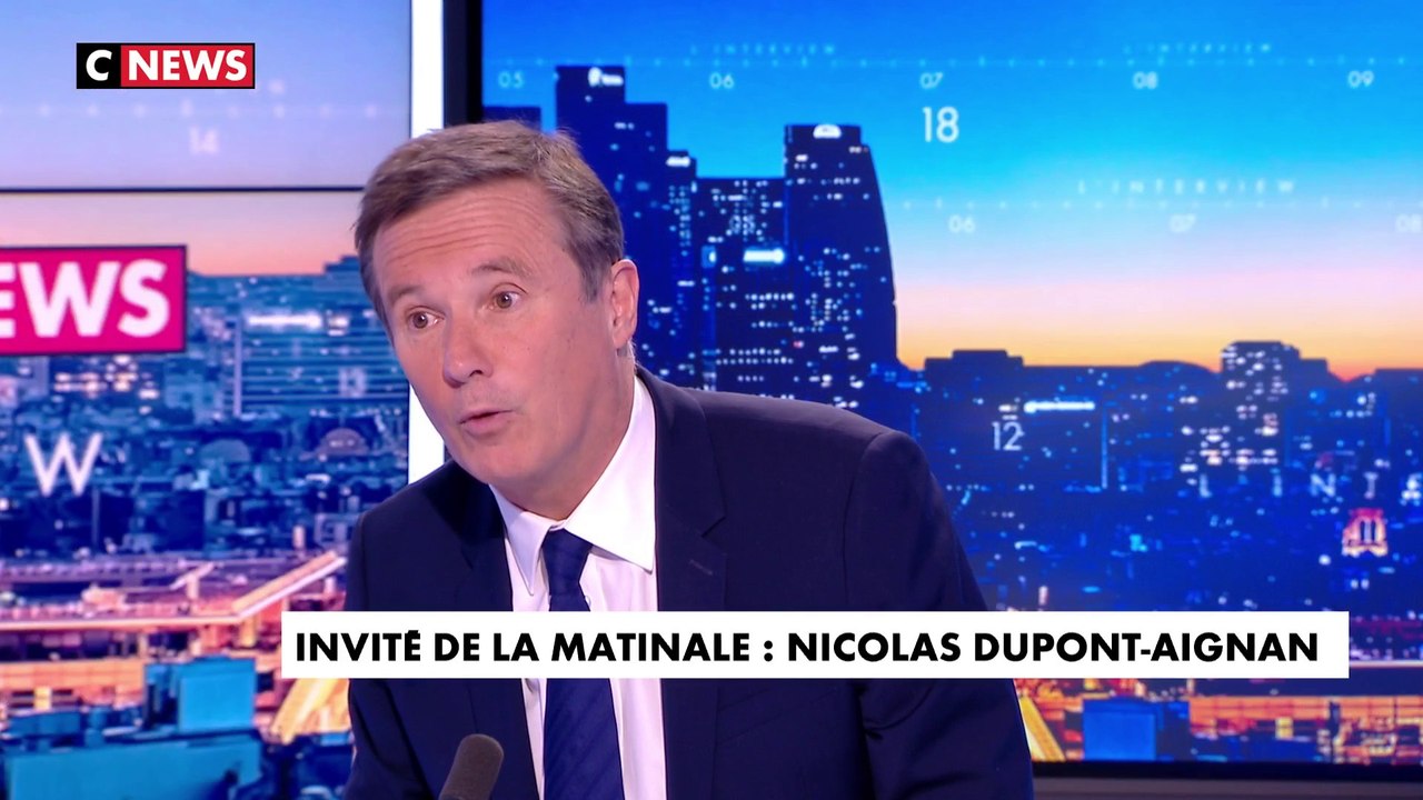 Nicolas Dupont-Aignan : «La légitimité du contrôle d'identité appartient aux policiers»