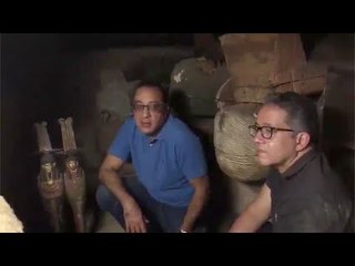 رئيس الوزراء ووزير الآثار يتفقدان أكبر كشف أثري بسقارة