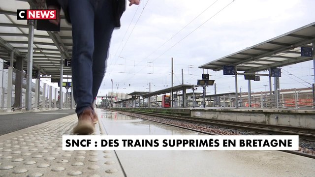 SNCF : des trains supprimés en Bretagne